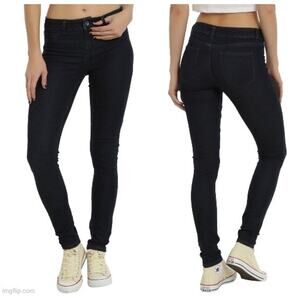 Blackheart Hot Topic NWT Women's Junior 0 Indigo Stingerette Super Skinny Jeans
